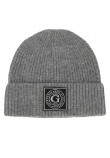 ΣΚΟΥΦΟΣ HUNTER RIBBED BEANIE ΑΝΔΡΙΚΟΣ GUESS GREY