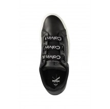 CALVIN KLEIN JEANS FLATFORM+ LOW BRANDED LACES ΠΑΠΟΥΤΣΙ ΓΥΝΑΙΚΕΙΟ BLACK