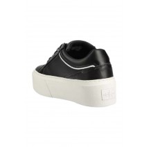 CALVIN KLEIN JEANS FLATFORM+ LOW BRANDED LACES ΠΑΠΟΥΤΣΙ ΓΥΝΑΙΚΕΙΟ BLACK