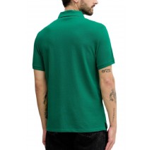 CALVIN KLEIN JEANS CASUAL PIQUE CLASSIC POLO T-SHIRT ΜΠΛΟΥΖΑ ΑΝΔΡΙΚΗ GREEN