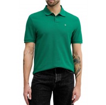 CALVIN KLEIN JEANS CASUAL PIQUE CLASSIC POLO T-SHIRT ΜΠΛΟΥΖΑ ΑΝΔΡΙΚΗ GREEN