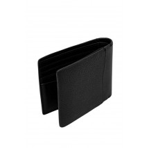 CALVIN KLEIN JEANS LOGO EMBOSS BIFOLD ΠΟΡΤΟΦΟΛΙ ΑΝΔΡΙΚΟ BLACK
