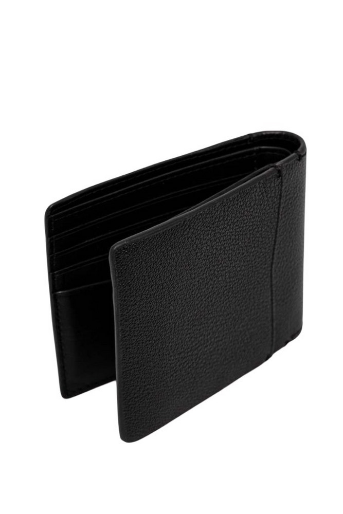 CALVIN KLEIN JEANS LOGO EMBOSS BIFOLD ΠΟΡΤΟΦΟΛΙ ΑΝΔΡΙΚΟ BLACK
