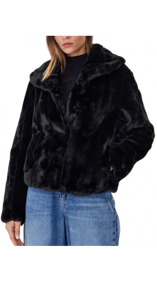 GUESS NEW SOPHY JACKET ΜΠΟΥΦΑΝ ΓΟΥΝΑΚΙ ΓΥΝΑΙΚΕΙΟ BLACK