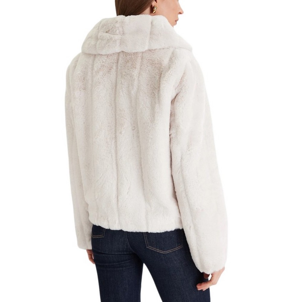 GUESS NEW SOPHY JACKET ΜΠΟΥΦΑΝ ΓΟΥΝΑΚΙ ΓΥΝΑΙΚΕΙΟ WHITE