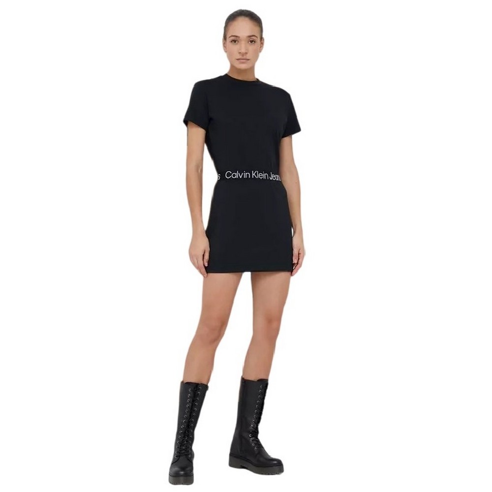 calvin klein black t shirt dress Black T-Shirt Dress main image 1