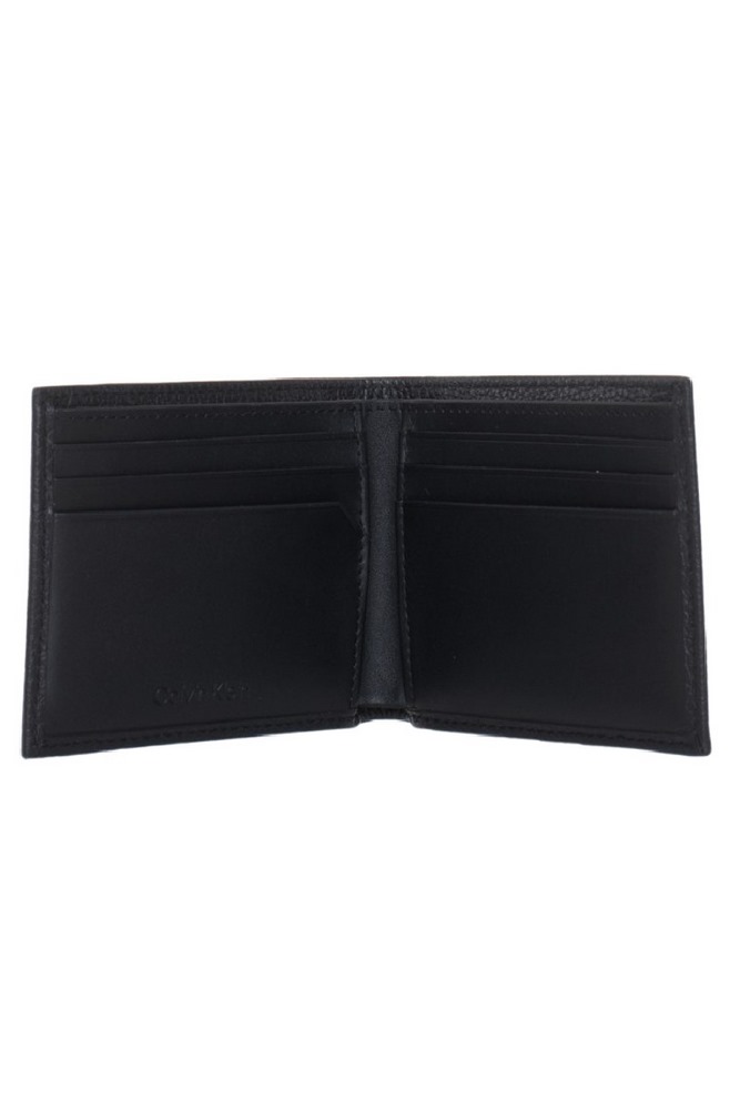CALVIN KLEIN JEANS WARTH BIFOLD 6CCW/BILL ΑΞΕΣΟΥΑΡ ΠΟΡΤΟΦΟΛΙ ΑΝΔΡΙΚΟ BLACK