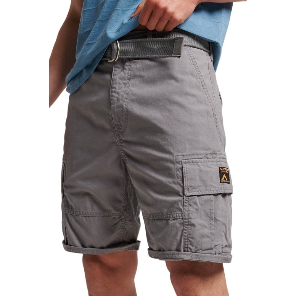 SUPERDRY VINTAGE HEAVY CARGO SHORT ΒΕΡΜΟΥΔΑ ΑΝΔΡΙΚΗ GREY