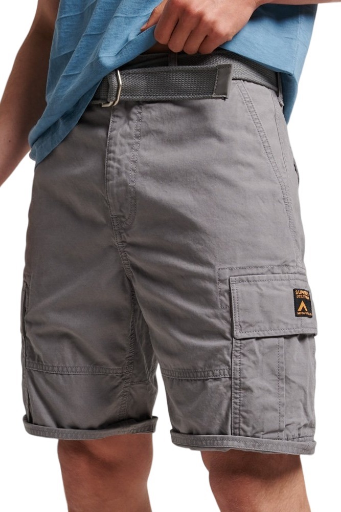 SUPERDRY VINTAGE HEAVY CARGO SHORT ΒΕΡΜΟΥΔΑ ΑΝΔΡΙΚΗ GREY