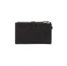 GUESS LAUREL SLG DBL ZIP ORGANIZER ΠΟΡΤΟΦΟΛΙ ΓΥΝΑΙΚΕΙΟ BLACK