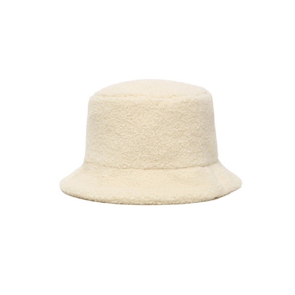 CALVIN KLEIN BOUCLE W PATCH BUCKET ΚΑΠΕΛΟ ΓΥΝΑΙΚΕΙΟ BEIGE