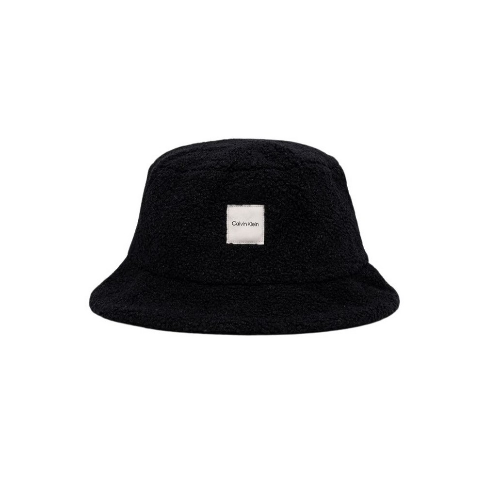 CALVIN KLEIN BOUCLE W PATCH BUCKET ΚΑΠΕΛΟ ΓΥΝΑΙΚΕΙΟ BLACK