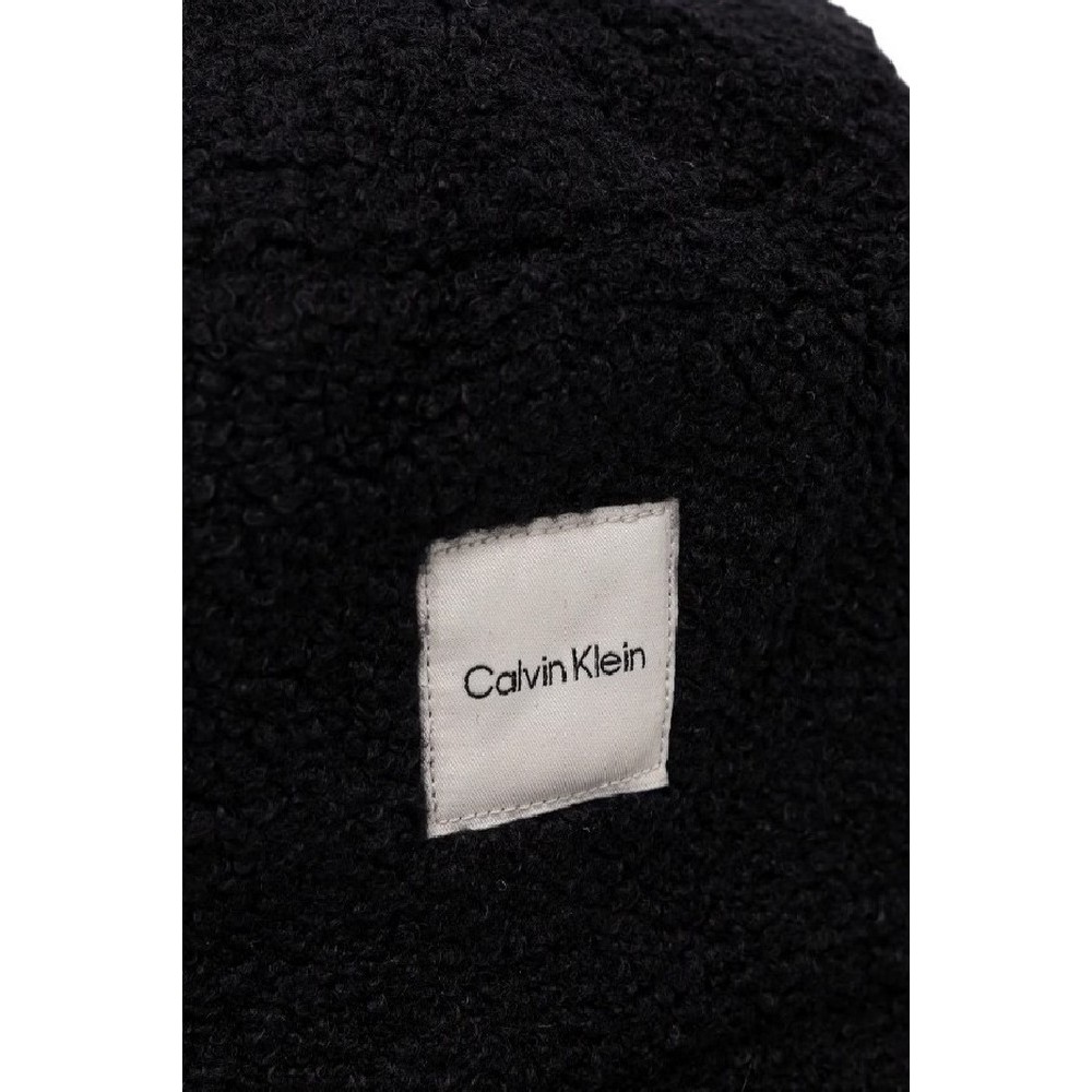 CALVIN KLEIN BOUCLE W PATCH BUCKET ΚΑΠΕΛΟ ΓΥΝΑΙΚΕΙΟ BLACK