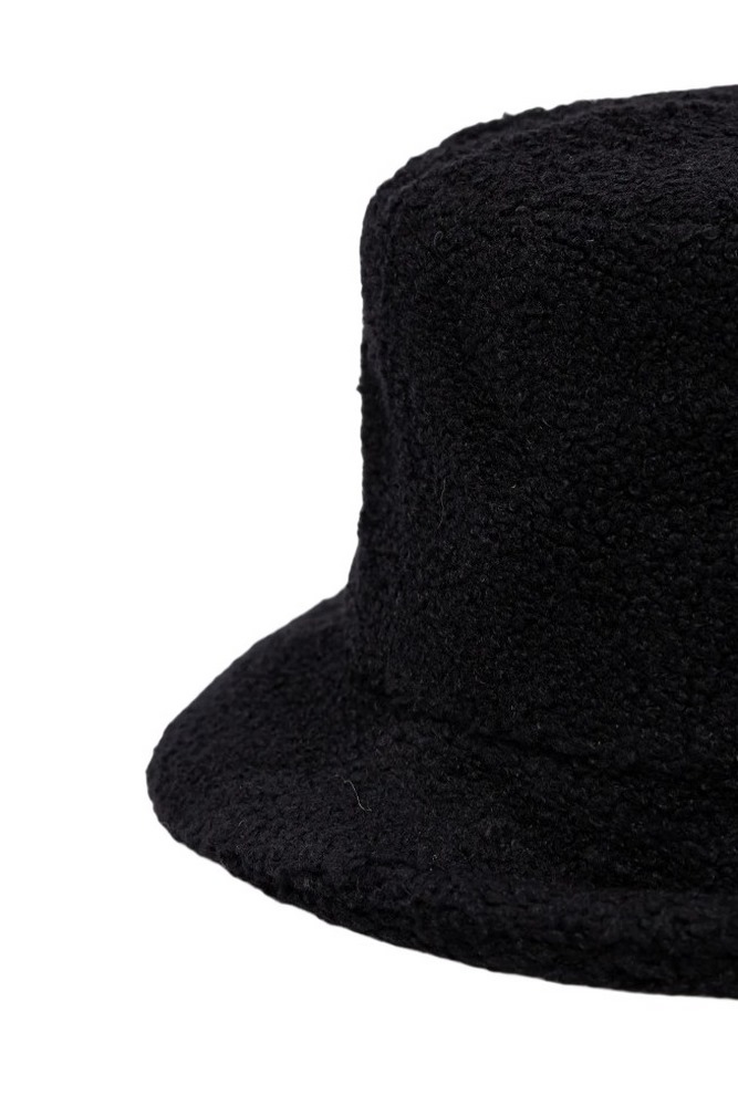CALVIN KLEIN BOUCLE W PATCH BUCKET ΚΑΠΕΛΟ ΓΥΝΑΙΚΕΙΟ BLACK