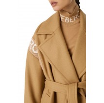 ΠΑΛΤΟ CAPPOTTO TESSUTO ΓΥΝΑΙΚΕΙΟ ICEBERGE BEIGE