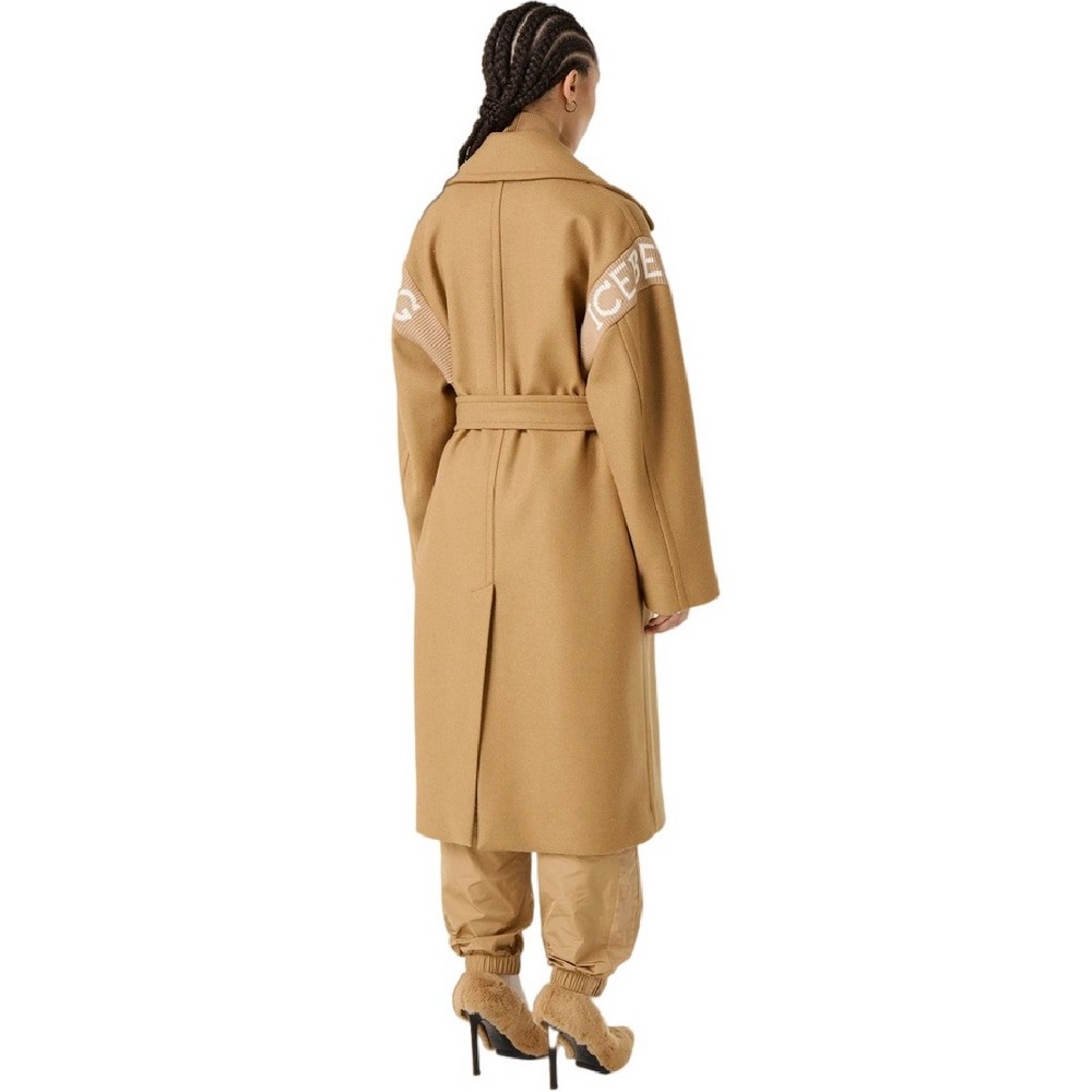 ΠΑΛΤΟ CAPPOTTO TESSUTO ΓΥΝΑΙΚΕΙΟ ICEBERGE BEIGE