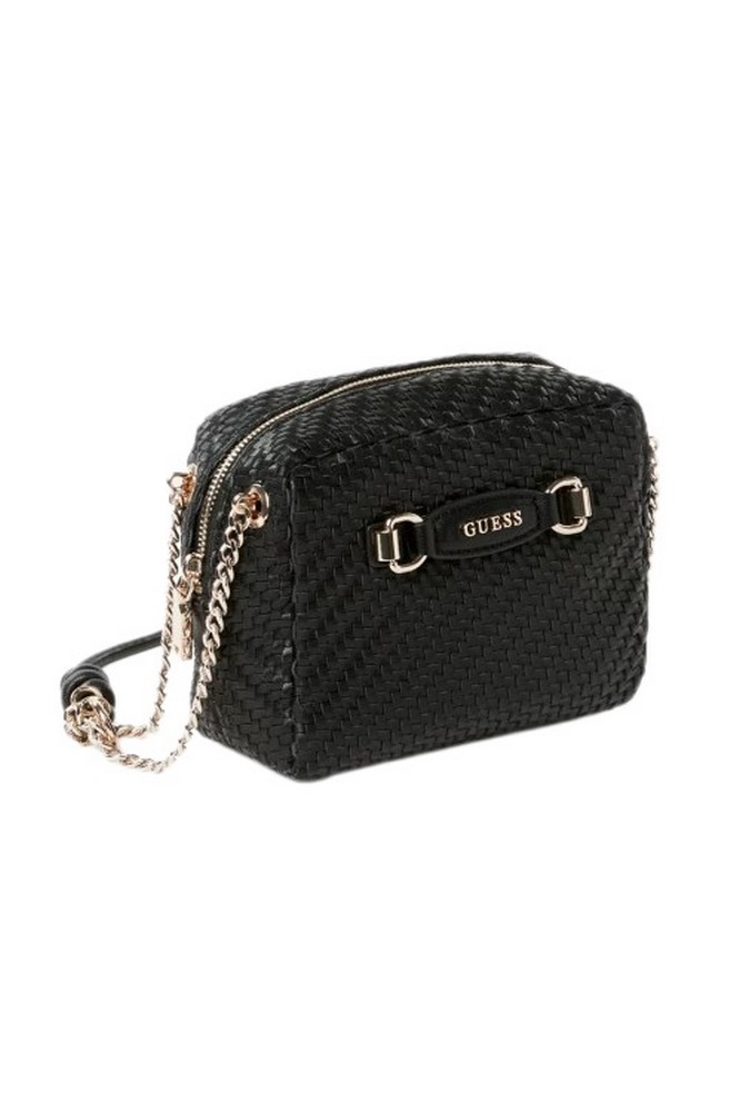 GUESS FRANCY CAMERA CROSSBODY ΤΣΑΝΤΑ ΓΥΝΑΙΚΕΙΑ BLACK