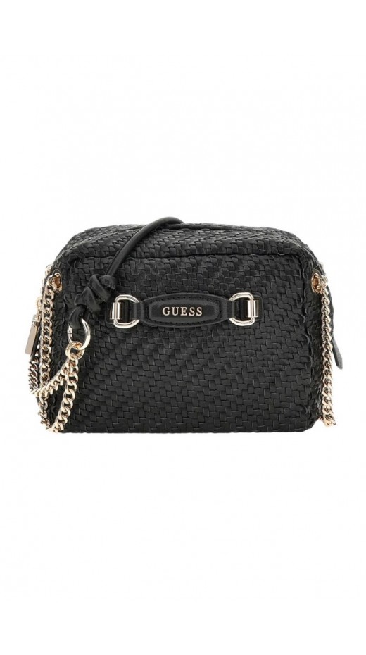 GUESS FRANCY CAMERA CROSSBODY ΤΣΑΝΤΑ ΓΥΝΑΙΚΕΙΑ BLACK