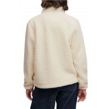 SUPERDRY HERITAGE ZIP THROUGH FLEECE ΖΑΚΕΤΑ ΦΛΙΣ ΓΥΝΑΙΚΕΙΑ CREAMY WHITE