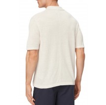 CALVIN KLEIN LINEN BLND JOHNNY SWTR 12GG ΜΠΛΟΥΖΑ ΑΝΔΡΙΚΗ SAND