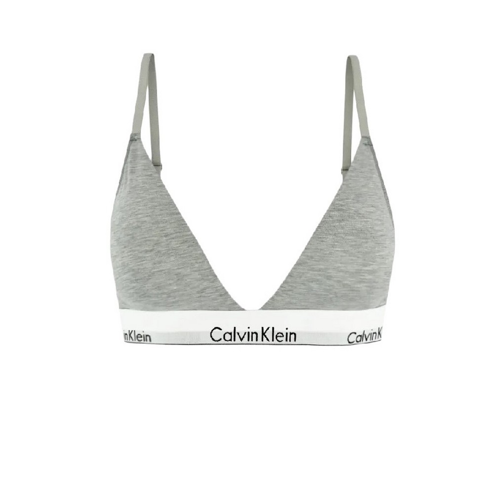 CALVIN KLEIN LIGHTLY LINED TRIANGLE ΕΣΩΡΟΥΧΟ ΓΥΝΑΙΚΕΙΟ GREY