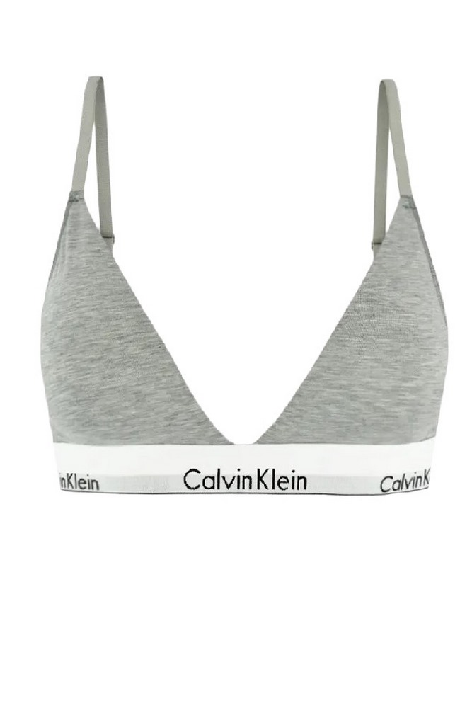 CALVIN KLEIN LIGHTLY LINED TRIANGLE ΕΣΩΡΟΥΧΟ ΓΥΝΑΙΚΕΙΟ GREY