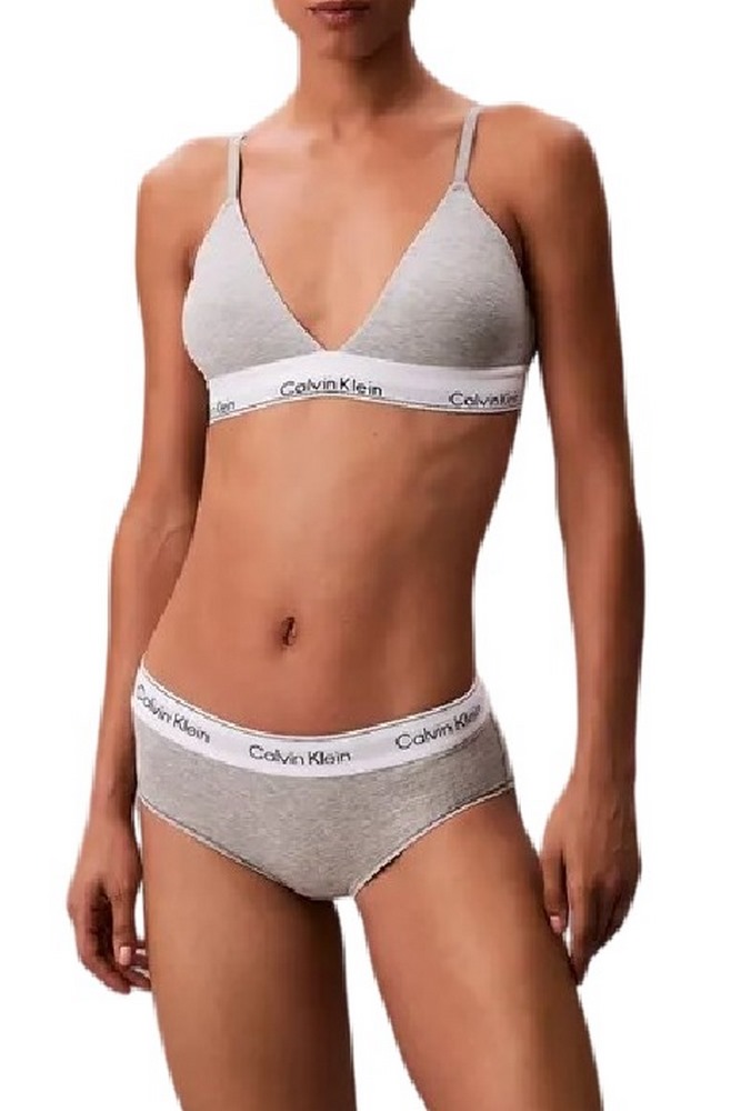 CALVIN KLEIN LIGHTLY LINED TRIANGLE ΕΣΩΡΟΥΧΟ ΓΥΝΑΙΚΕΙΟ GREY