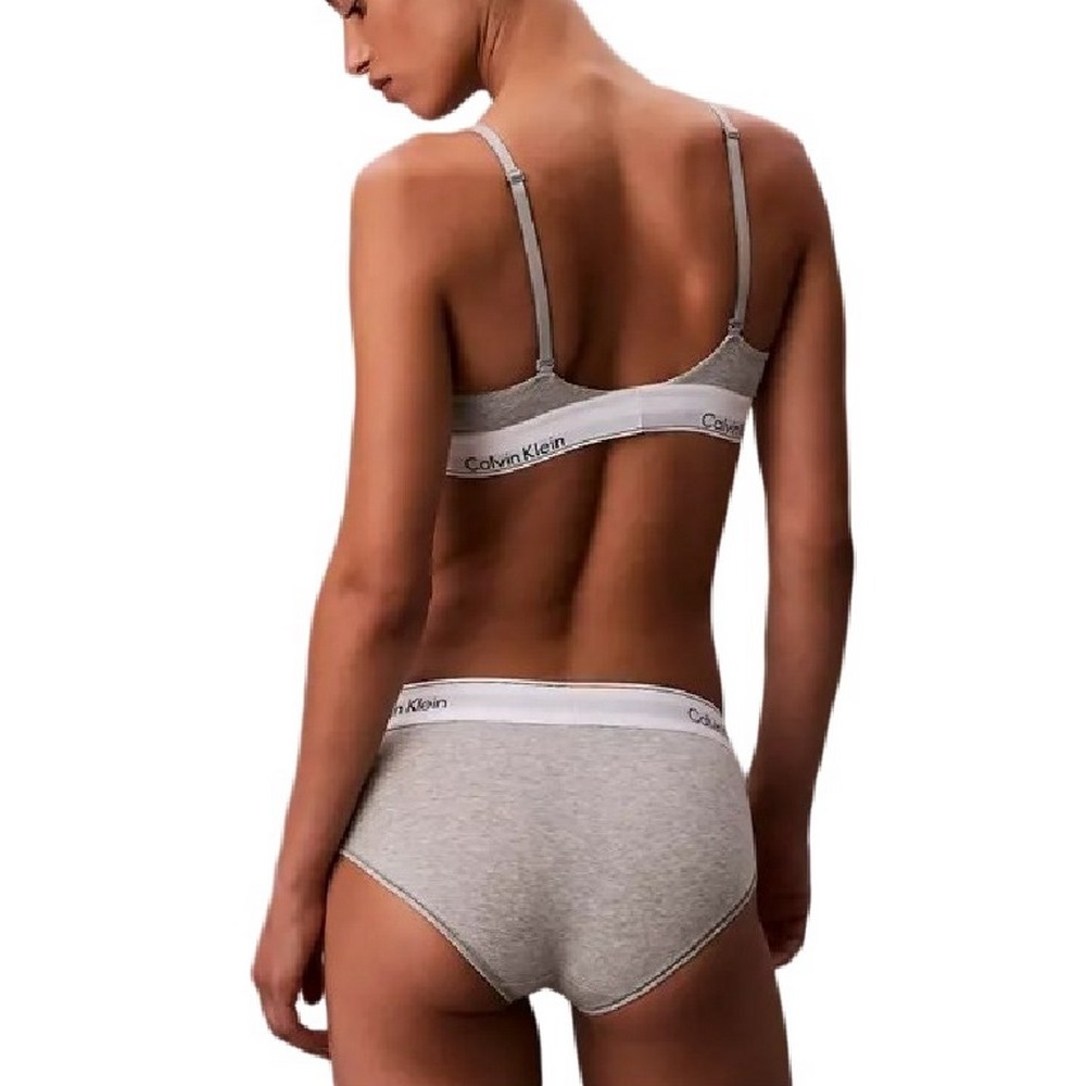 CALVIN KLEIN LIGHTLY LINED TRIANGLE ΕΣΩΡΟΥΧΟ ΓΥΝΑΙΚΕΙΟ GREY
