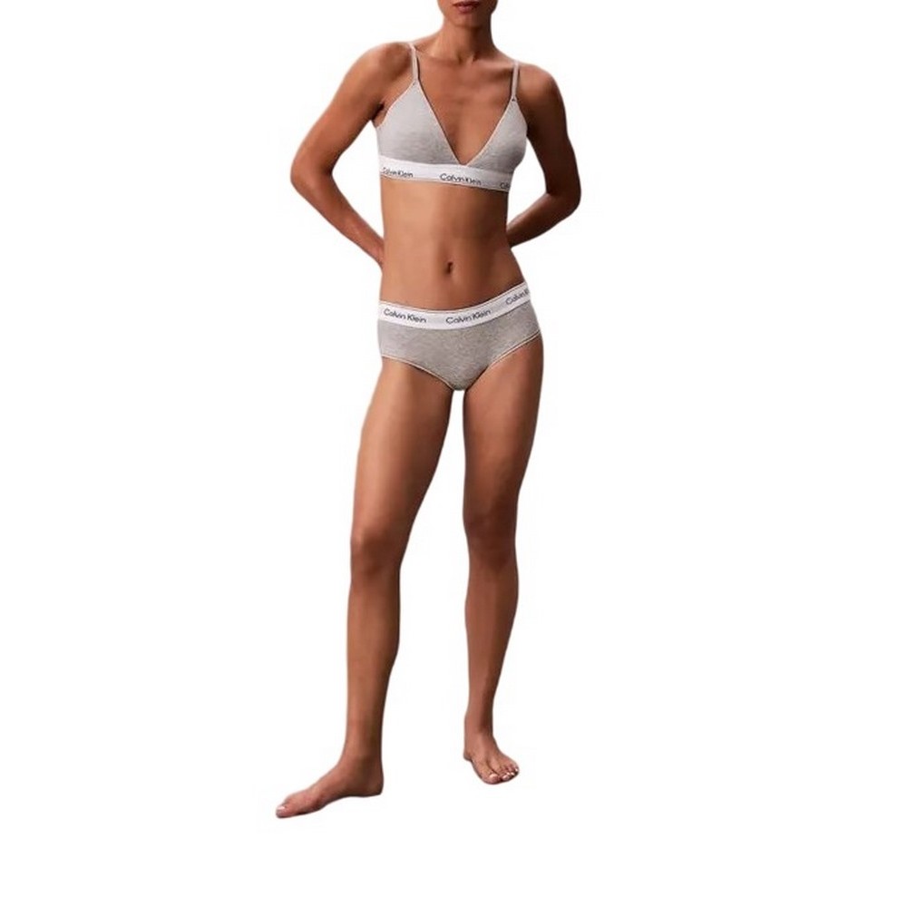 CALVIN KLEIN LIGHTLY LINED TRIANGLE ΕΣΩΡΟΥΧΟ ΓΥΝΑΙΚΕΙΟ GREY