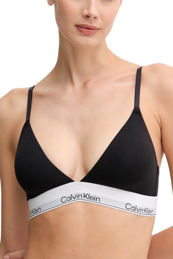 CALVIN KLEIN LIGHTLY LINED TRIANGLE ΕΣΩΡΟΥΧΟ ΓΥΝΑΙΚΕΙΟ BLACK