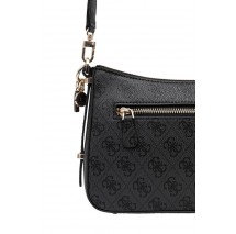 GUESS ECO ERICA TOP ZIP SHOULDER BAG ΤΣΑΝΤΑ ΓΥΝΑΙΚΕΙΑ GREY