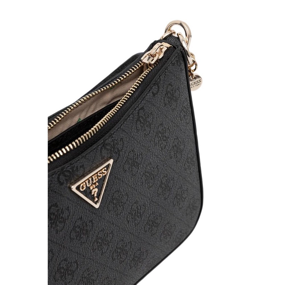 GUESS ECO ERICA TOP ZIP SHOULDER BAG ΤΣΑΝΤΑ ΓΥΝΑΙΚΕΙΑ GREY