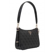 GUESS ECO ERICA TOP ZIP SHOULDER BAG ΤΣΑΝΤΑ ΓΥΝΑΙΚΕΙΑ GREY