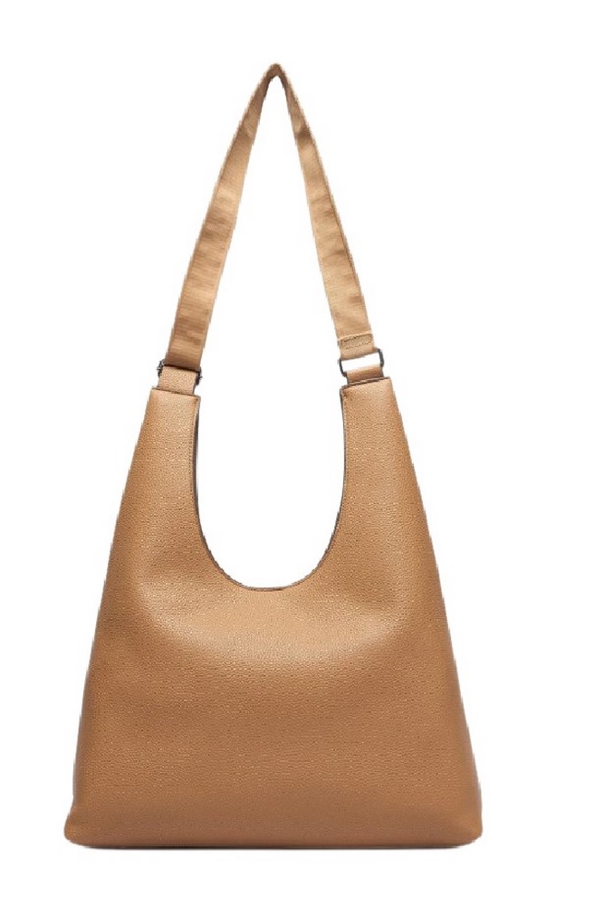 CALVIN KLEIN WEBBING ADJ STRAP LARGE SHOULDER ΤΣΑΝΤΑ ΓΥΝΑΙΚΕΙΑ BEIGE