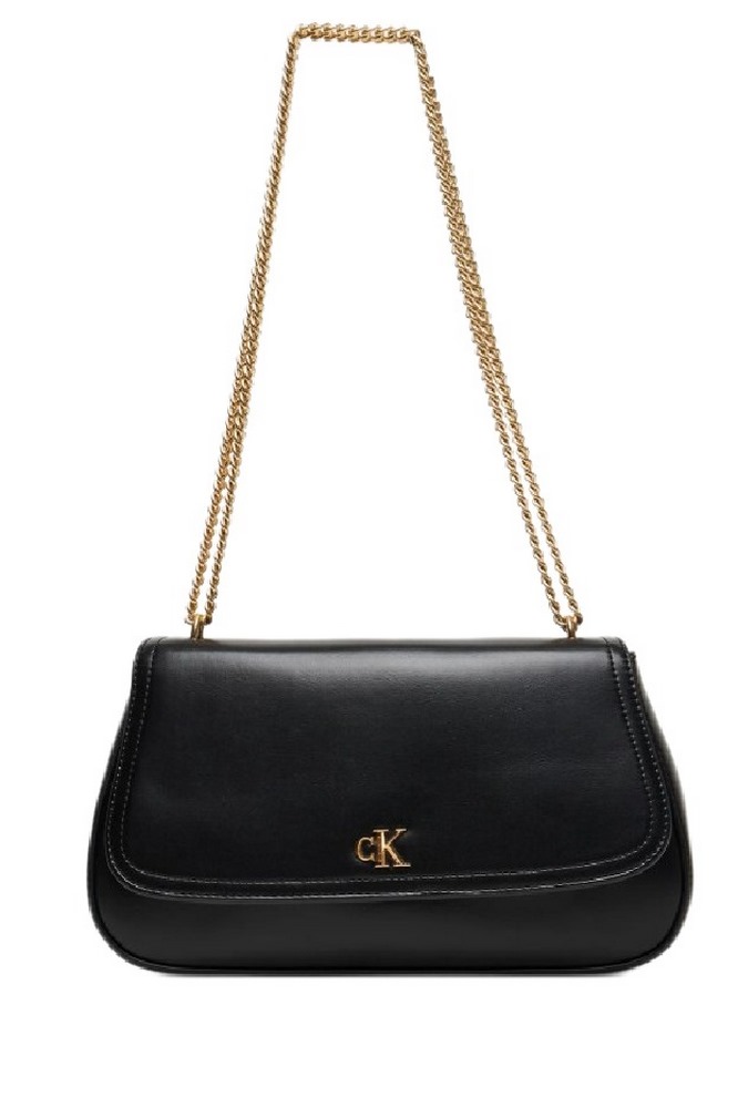 CALVIN KLEIN CONVERTIBLE CHAIN MEDIUM BAG  ΤΣΑΝΤΑ ΓΥΝΑΙΚΕΙΑ BLACK