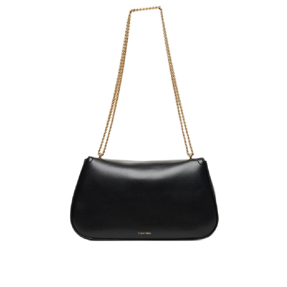 CALVIN KLEIN CONVERTIBLE CHAIN MEDIUM BAG  ΤΣΑΝΤΑ ΓΥΝΑΙΚΕΙΑ BLACK
