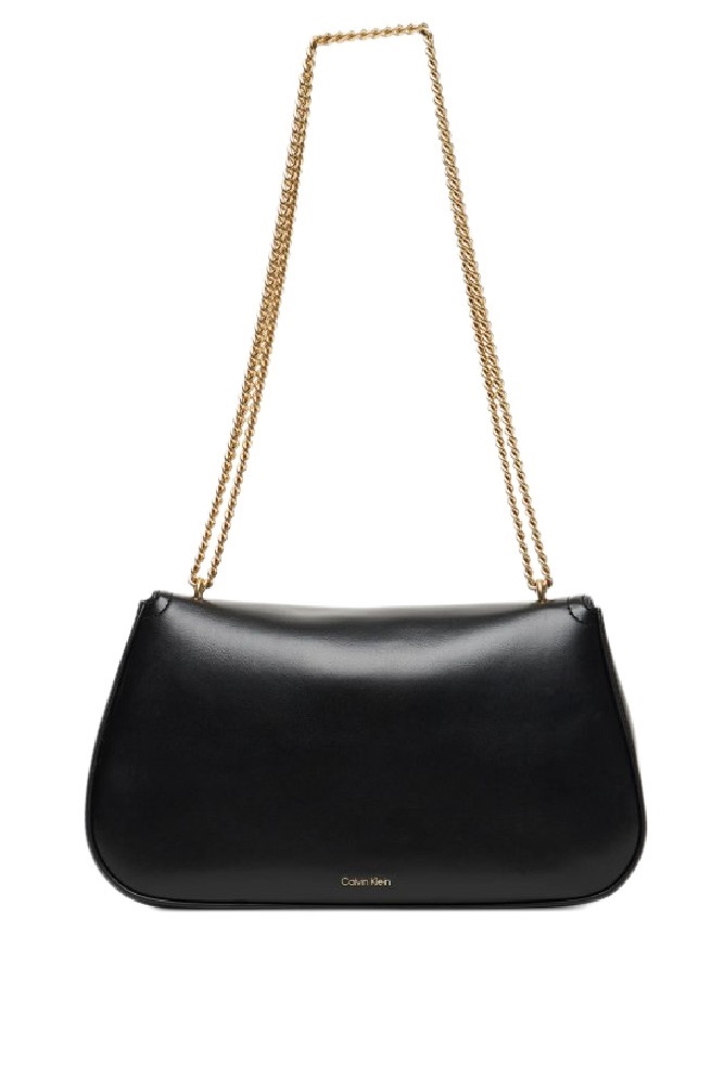 CALVIN KLEIN CONVERTIBLE CHAIN MEDIUM BAG  ΤΣΑΝΤΑ ΓΥΝΑΙΚΕΙΑ BLACK