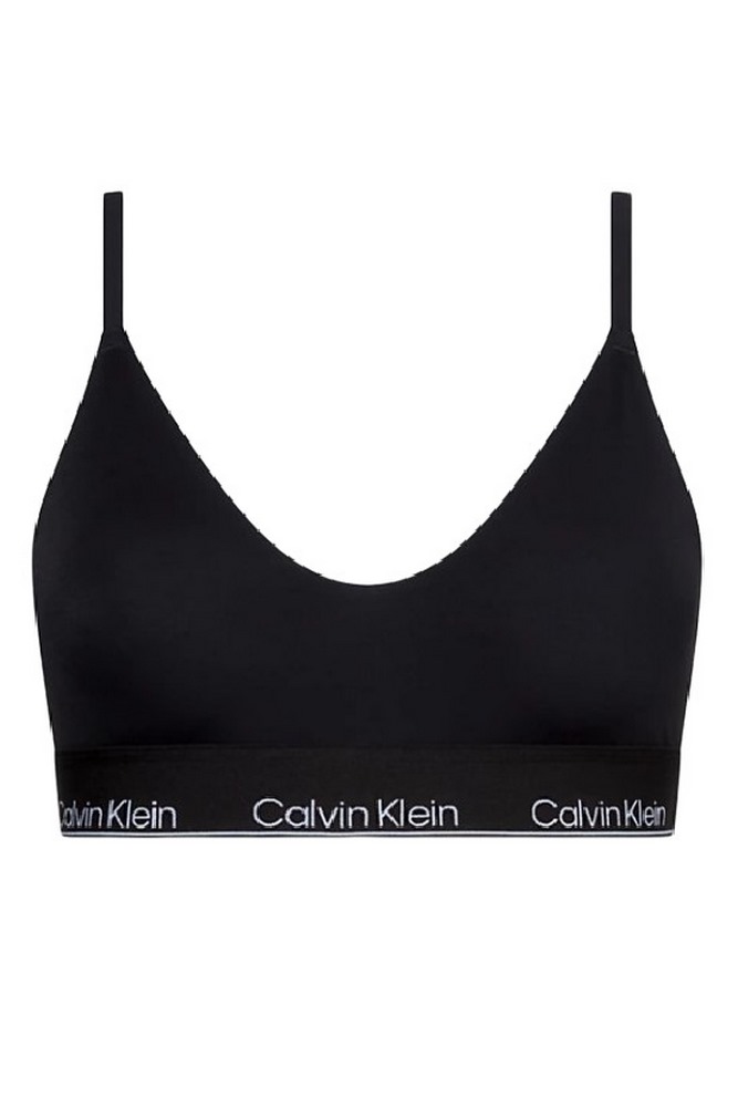 CALVIN KLEIN JEANS UNLINED TRIANGLE ΕΣΩΡΟΥΧΟ ΓΥΝΑΙΚΕΙΟ BLACK