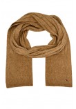 TOMMY HILFIGER FLAG FLUFFY SCARF ΚΑΣΚΟΛ ΓΥΝΑΙΚΕΙΟ BROWN