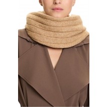 TOMMY HILFIGER FLAG FLUFFY SCARF ΚΑΣΚΟΛ ΓΥΝΑΙΚΕΙΟ BROWN
