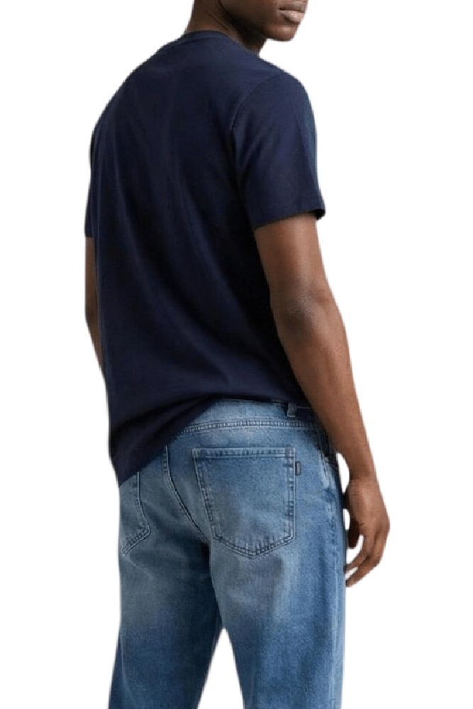 TOMMY JEANS REG SFLAG T-SHIRT ΜΠΛΟΥΖΑ ΑΝΔΡΙΚΗ NAVY