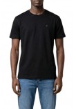 TOMMY JEANS REG SFLAG T-SHIRT ΜΠΛΟΥΖΑ ΑΝΔΡΙΚΗ BLACK
