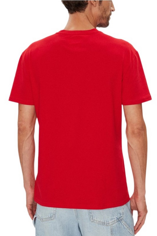 TOMMY JEANS REG TOMMY DNA FLAG TEE T-SHIRT ΜΠΛΟΥΖΑ ΑΝΔΡΙΚΗ RED