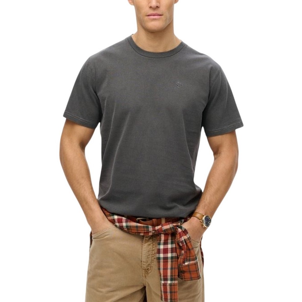 SUPERDRY D1 OVIN ESSENTIALS RELAXED TEE T-SHIRT ΜΠΛΟΥΖΑ ΑΝΔΡΙΚΗ GREY