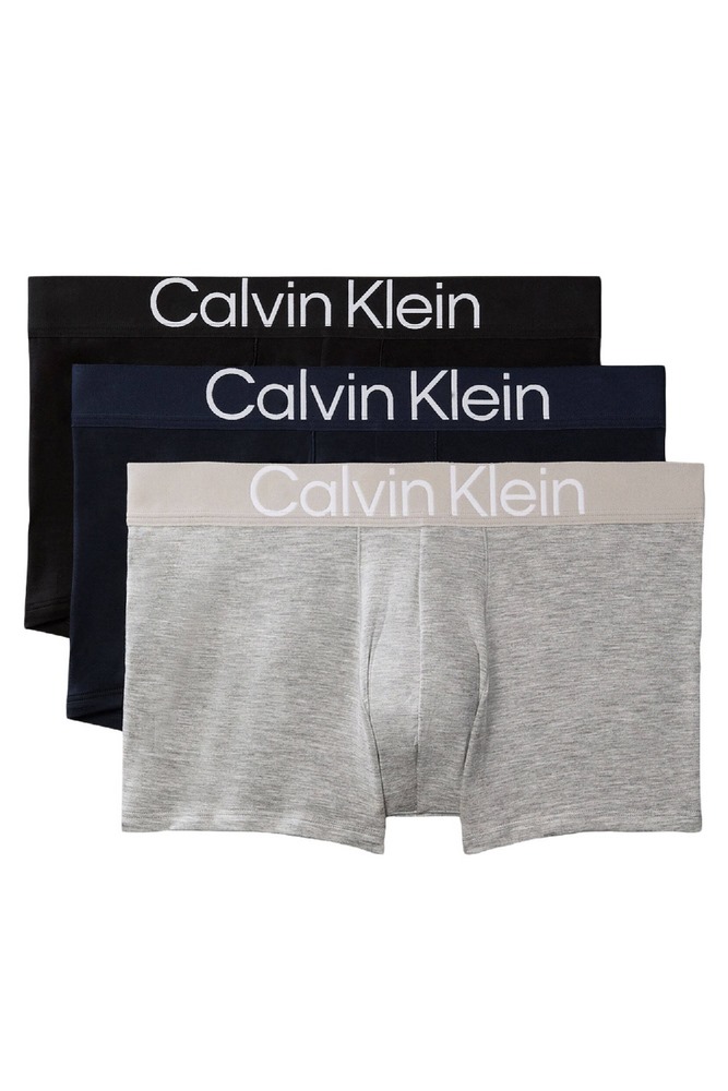 CALVIN KLEIN TRUNK 3PK ΕΣΩΡΟΥΧΟ ΑΝΔΡΙΚΟ BLACK/GREY