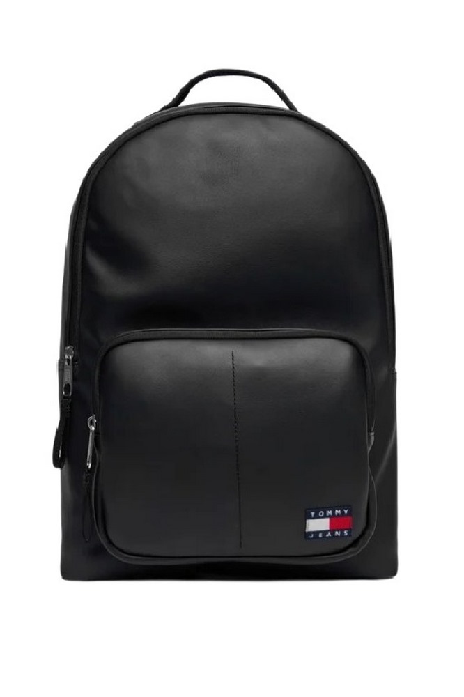 TOMMY JEANS  ESS DAILY PU DOME BACKPACK ΤΣΑΝΤΑ ΑΝΔΡΙΚΗ BLACK