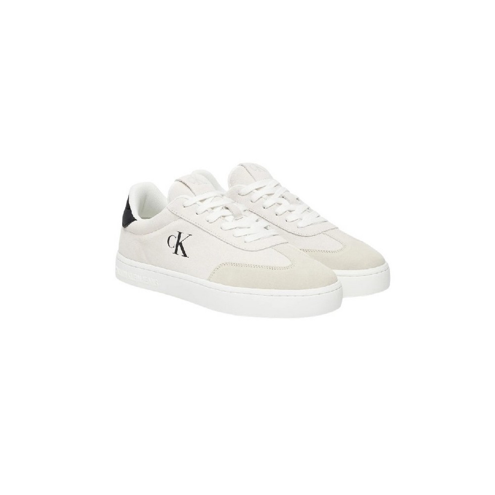 CALVIN KLEIN JEANS CLASSIC CUPSOLE MG SU ΠΑΠΟΥΤΣΙ ΑΝΔΡΙΚΟ WHITE/BLACK