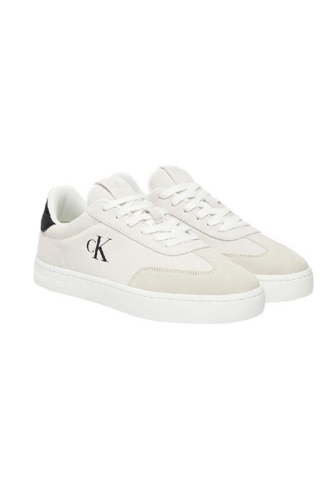 CALVIN KLEIN JEANS CLASSIC CUPSOLE MG SU ΠΑΠΟΥΤΣΙ ΑΝΔΡΙΚΟ WHITE/BLACK