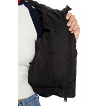 TOMMY JEANS  CRP HOODED PUFFER ΜΠΟΥΦΑΝ ΓΥΝΑΙΚΕΙΟ BLACK