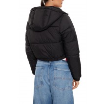 TOMMY JEANS  CRP HOODED PUFFER ΜΠΟΥΦΑΝ ΓΥΝΑΙΚΕΙΟ BLACK